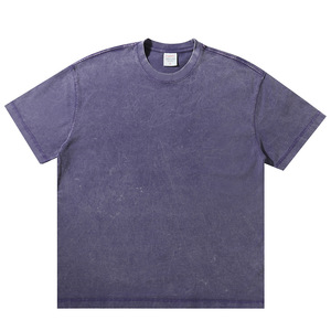 Camiseta informal en blanco sólida <span class=keywords><strong>de</strong></span> manga corta <span class=keywords><strong>de</strong></span> gran tamaño <span class=keywords><strong>de</strong></span> 300g <span class=keywords><strong>de</strong></span> punto <span class=keywords><strong>de</strong></span> algodón 100% <span class=keywords><strong>de</strong></span> verano para hombre con función antibolitas - Product Image 6