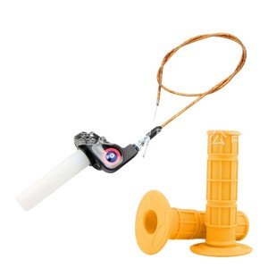 ZUQING <b>Throttle</b> Grip Rubber MB250 For Off-Road Motorcycles With Visible <b>Cable</b> 50-250cc Handlebar Accessories - Product Image 1