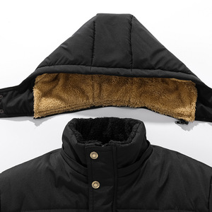 <span class=keywords><strong>Parka</strong></span> d'<span class=keywords><strong>hiver</strong></span> épaisse pour <span class=keywords><strong>homme</strong></span>, <span class=keywords><strong>grande</strong></span> <span class=keywords><strong>taille</strong></span>, avec doublure en fourrure, veste chaude, grandes poches, coupe-vent, vêtements d'extérieur, 6XL - Product Image 3