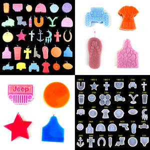 Moules de coulée en résine faits à la main pour bricolage ornements décoratifs Ins Style Silicone pour Jeep bougie parfum moule 2762 outils de gâteau - Product Image 3