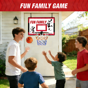 2025 Neuester <span class=keywords><strong>Mini</strong></span>-Basketballkorb - 25cm Kunststoffring mit 16cm Ball, Indoor-Basketballkorb Geeignet für Kinder von 4 bis 12 Jahren - Product Image 3