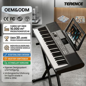 TERENCE SP611 Piano portable 61 touches <span class=keywords><strong>Clavier</strong></span> numérique pour la maison et la pratique quotidienne - Product Image 1