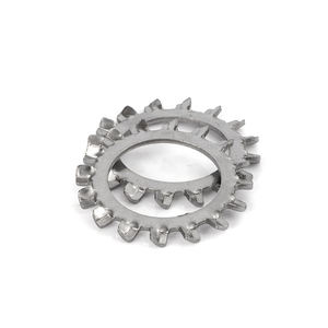 Rondella di Bloccaggio a Stella con Denti Esterni in Acciaio Inox 304 DIN6798 a Prezzo di Fabbrica - Product Image 2
