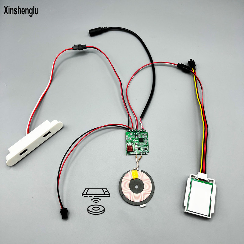 Bedside Table Touchless Wireless Quick Charging