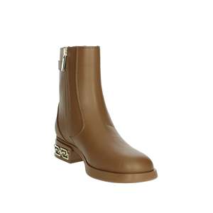 Liu-Jo Women's Flat Ankle Boots Brown Leather Buckle Detail Low Heel Fashion <b>Bootie</b> - Product Image 5