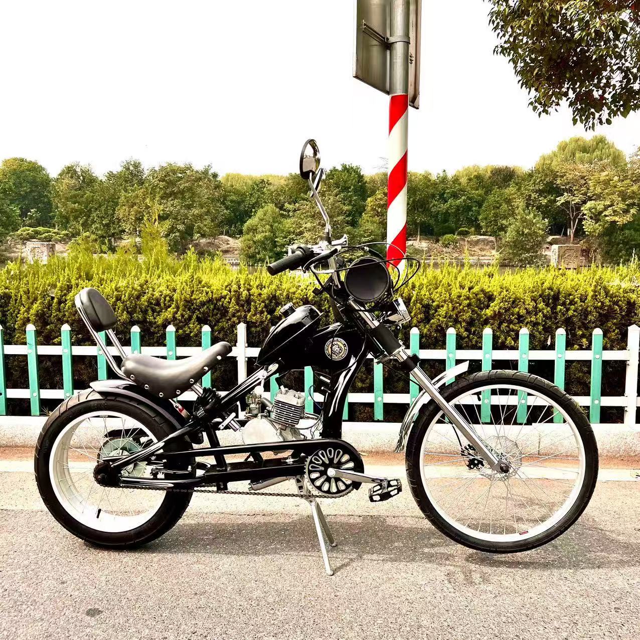 26インチガソリンエンジン自転車 50ccモーター付き - スポーティな外遊び用