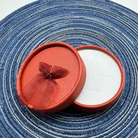 Kotak Cincin Mutiara Besar VN-TH1128 Grosir, Bahan Karton Bergelombang Tahan Lama, Bahan Daur Ulang, Kotak Perhiasan, Hadiah Bunga