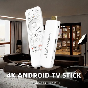 XS97 Android <b>Smart</b> <b>TV</b> <b>Box</b> 4K with Android 14 Quad Core 2GB RAM WIFI6 RK3518 Processor - Product Image 2