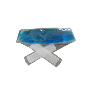 Factory Wholesale Double Sided Transparent Gel Ice Gel Pad Head Ache Ice Pack Cold Hot Therapy Wrap