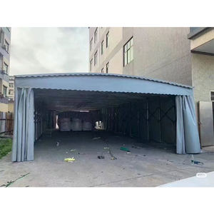 Carpa Deslizante Impermeable y Protectora Contra el Sol de Gran Capacidad, un Refugio de Almacenamiento Fácil de Montar para Inventario y Almacenamiento - Product Image 6