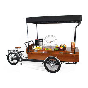 <span class=keywords><strong>Vélo</strong></span> à café OEM en acier inoxydable, chariot de vente de nourriture rapide, chariot de vente de café, personnalisation possible - Product Image 3