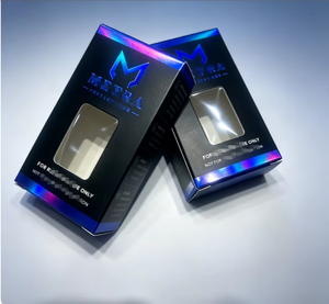 Caja de Cartón Personalizada con Ventana para Botellas de 3ml y 10ml, <span class=keywords><strong>Etiquetas</strong></span> con Bandeja Interior de Plástico y Laminación de Película - Product Image 3