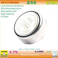 بطارية ليثيوم أيون بوليمر Z55 3.7 فولت 65 مللي أمبير 1254 لسماعات الرأس WF SP700N 900 XB700 H800 1000XM3 2 Removebg Preview Blue Tooth L794