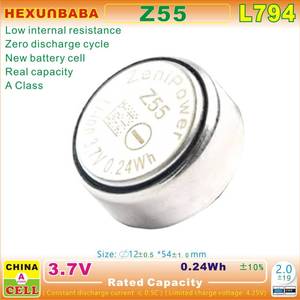Batería de polímero de iones de litio Z55 3.7V 65mAh 0.24W 1254 para auriculares Bluetooth <span class=keywords><strong>WF</strong></span> SP700N 900 XB700 H800 <span class=keywords><strong>1000XM3</strong></span> 2 Removebg Preview L794 - Product Image 4