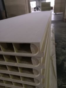 Chambre à coucher moderne de type K Porte intérieure en composite bois plastique imperméable à l'eau Surface finie Marque <span class=keywords><strong>SunnyTech</strong></span> Garantie de 5 ans - Product Image 4