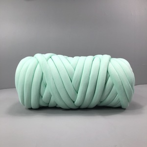 Hilo de Algodón de Poliéster de China para Tejer Mantas a Mano, Hilo Tubular Grueso, Antibacteriano y Ecológico - Product Image 6