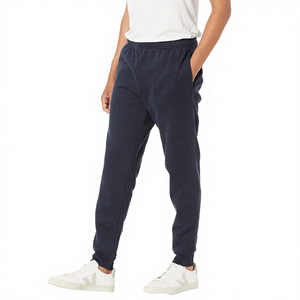 Men Casual Wear Eco-Friendly Breathable Lightweight Windproof Canvas Slim Fit Sports <b>Polyester</b> / Cotton Sweatpants <b>Jogger</b> - Product Image 3