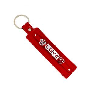 Wholesale Unisex 8mm DIY <b>Name</b> Keychain Kit Slide Letter Charms PU Leather Keychain Supplies for Custom Jewelry Making Gifts - Product Image 6