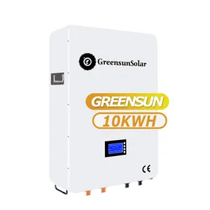 Greensun Pin Lifepo4 48 Volt 100Ah 200Ah Pin Lithium Năng Lượng Mặt Trời 10KWh 48 V 200 Ah Dùng Trong Nhà