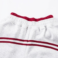 Pantalon court ample style américain pour homme, marque de mode Vibe, sportif, décontracté, avec bande décorative et taille élastique