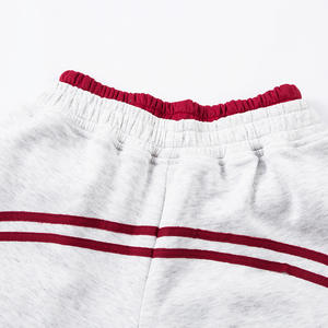 Pantalon court ample style américain pour homme, marque de mode Vibe, sportif, décontracté, avec bande décorative et taille élastique - Product Image 4