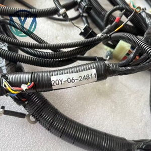 CYJ External Cabin Wire <b>Harness</b> 20Y-06-24811 PC200-6/PC220-6/6D102 Excavator High Quality <b>Black</b> Construction Machinery Part 6 - Product Image 5