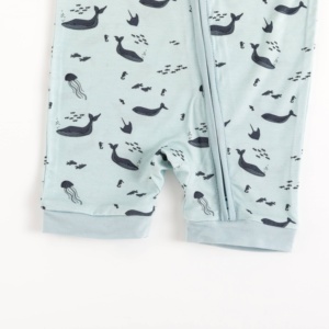 Bộ đồ ngủ tre Miozing có sẵn, bộ đồ ngủ mùa hè cho bé, bộ đồ ngủ tre hữu cơ, bộ liền thân thoáng khí cho bé bị chàm - Product Image 4