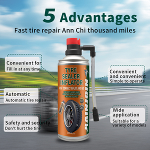 <span class=keywords><strong>Spray</strong></span> Professionale per Riparazione Pneumatici 10oz, Sigillante e Gonfiatore per Auto, Vendita all'Ingrosso - Product Image 5
