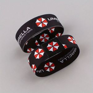 สายรัดข้อมือยางยืดแบบกำหนดเอง สไตล์วินเทจ สายรัดข้อมือ NFC RFID สำหรับผู้หญิง กำไลข้อมือเส้นใยโพลีเอสเตอร์ทันสมัย - Product Image 5