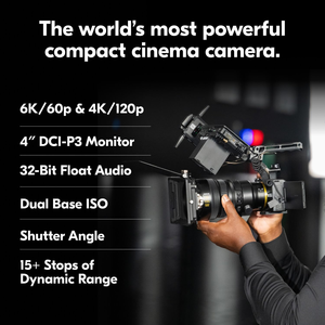 Appareil photo Ni Kon RED Z ZR avec audio flottant 32 bits, technologie RED Color Science, capteur CMOS 6K plein format avec 4 moniteurs DCI-P3, sans miroir - Product Image 5
