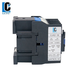 Din 레일 장착 3 P + 1NO 일반 열기 접촉기 CJX2-1810 AC 18A 3 상 3 극 코일 전압 없음 380V 220V 50hz 24V 110V 220V 380V - Product Image 5