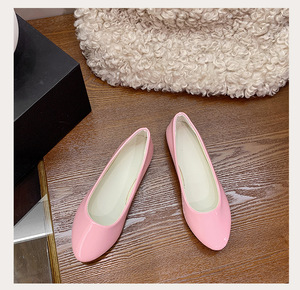 Ballerines pointues pour femmes Gleibo, élégantes, en PU, avec fermeture à boucle, confortables, pour le travail au bureau, talon caché - Product Image 4