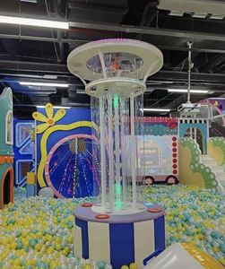 Fontaine à balles électrique de haute qualité avec structure en acier pour aire de jeux intérieure et piscine à balles pour enfants - Product Image 3