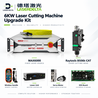 Kit de pièces pour machine de découpe laser 6000W, source laser à fibre, tête de découpe, contrôleur CNC, pack de mise à niveau complet