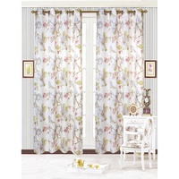Rideaux et cantonnières d'hôtel à imprimé floral pour chambre d'enfants et habillages de fenêtre de cuisine Approvisionnement en usine