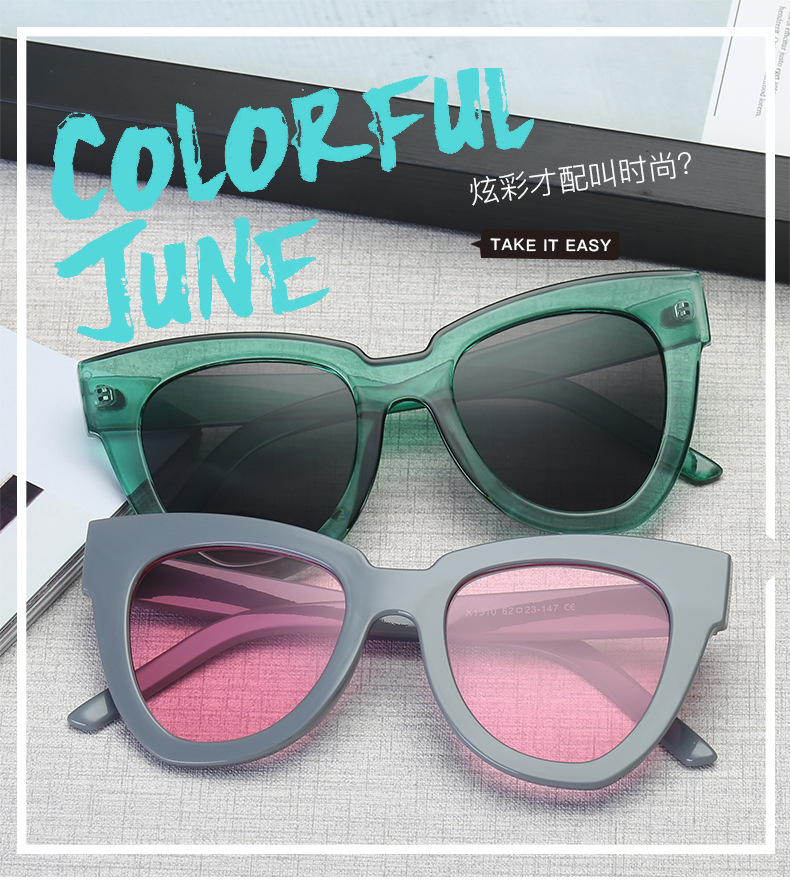 【Y】56-70ロング250 Wholesale Women High-Quality Retro Square Sunglasses