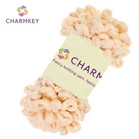 Vente en gros de fil de doigt Yarncrafts chenille fil à boucle souple alize gonflé tricoté à la main fil de chenille pour tricoter à la main
