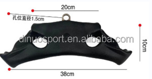 Heavy Duty Biceps Triceps Cuerda <span class=keywords><strong>Polea</strong></span> Cable Máquina Accesorio Nueva versión Empuñaduras de mano 8 paquetes Rack Lat Pull Down Hand Grips - Product Image 5