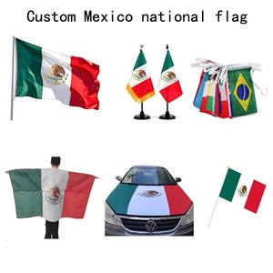 Drapeaux promotionnels personnalisés en polyester 100D imprimés en sérigraphie, durables, 3x5 pieds (90x150cm), avec mât en aluminium, pour extérieur, 6x10 pieds - Grande Vente - Product Image 2