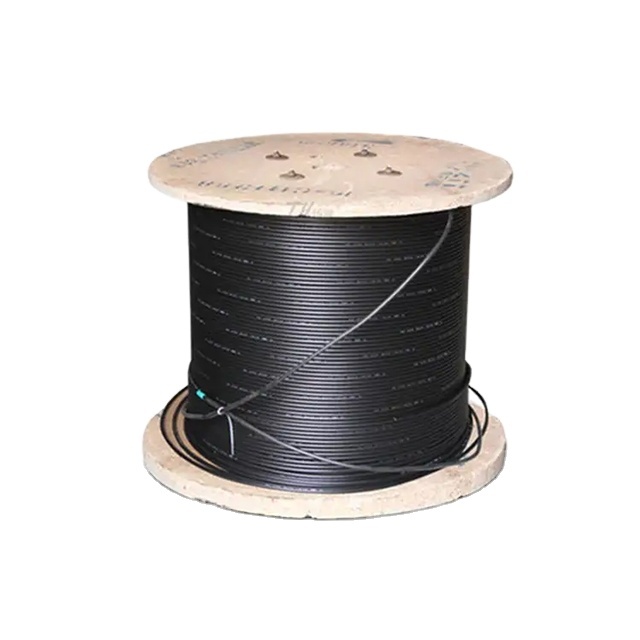 Tanghu Armoured Central Tube GYXTW Fiber Optic Cable Drum 4~12 Cores Single Mode 6mm Diameter Outdoor Wooden Telecommunication