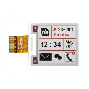 Écran E-Ink brut 200x200, 1,54 pouce, trois couleurs - Product Image 5