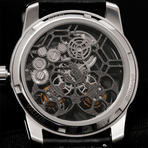 Luxury <b>Skeleton</b> Double Tourbillon <b>Watch</b> for Men 316L Stainless Steel Sapphire Mechanical <b>automatic</b> Wristwatch High Precision - Product Image 4