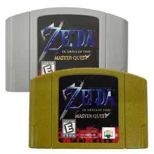 Zelda <span class=keywords><strong>Ocarina</strong></span> of Time <span class=keywords><strong>Master</strong></span> para <span class=keywords><strong>Quest</strong></span> Videojuego N64 Consola de juegos Versión NTSC Cartucho de juego de plástico para jugar - Product Image 3