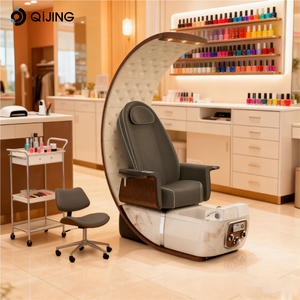 Nouveaux Fauteuils de Pédicure de Luxe Modernes Électriques Multifonctionnels pour Spa et Massage des Pieds Mobilier de Salon de Beauté 2025 - Product Image 1