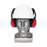 Maille de casque de sécurité ABS avec cache-oreilles équipement de protection individuelle anti-rayures Construction cache-oreilles travailleurs casque de sécurité