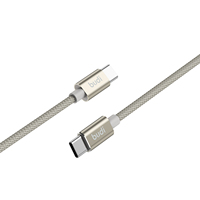 Câble de charge et de données multi-ports Budi Wholesale 65W à charge rapide USB-C compatible avec 16 15 Pro USB-C vers USB-C 1m 3ft en nylon