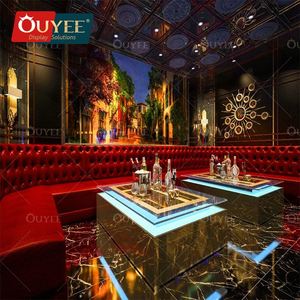 เคาน์เตอร์บาร์บนดาดฟ้าสุดหรูสำหรับงานปาร์ตี้ในไนท์คลับดีไซน์แบบหรูหรา - Product Image 6