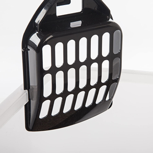 Caja de arena para gatos, protector con tapa abierta, <span class=keywords><strong>tienda</strong></span> para mascotas - Product Image 4
