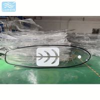 Planche à pagaie transparente complète Lumark pour usage commercial, en stock pour hôtels, provenance Chine