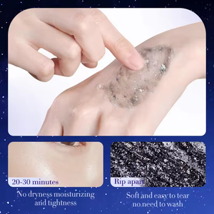 OEM美容製品 緑茶 黒ずみ除去 ディープクレンジング オイルコントロール 鼻用フェイスマスク 竹炭ピーリング ブラッククレイマスク - Product Image 4